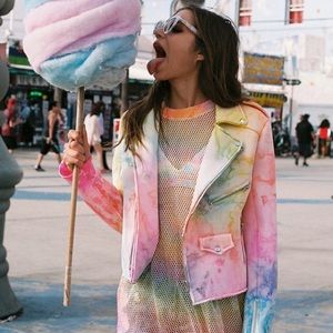 UNIF I Dye Moto Jacket